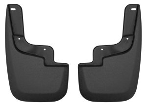 GMC Canyon Front Mud Guards - Husky Liners - Custom-Molded - Black - `15-`22